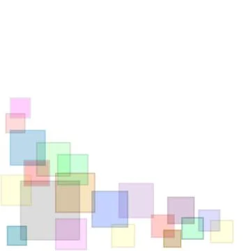 Colored boxes background Stock Illustration