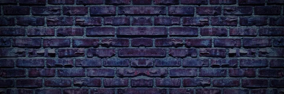 Colored brick wall Stock Photos