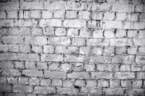 Colored brick wall texture Stock Photos