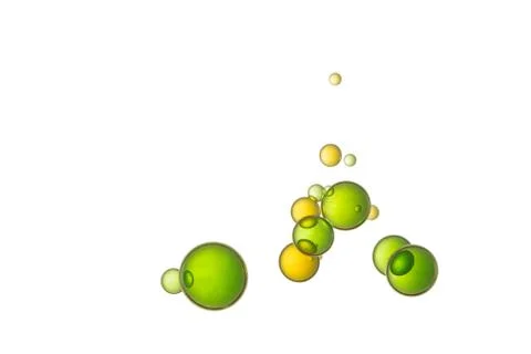 Colored bubbles Stock Photos