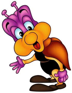 Colored Bug Stock Illustration