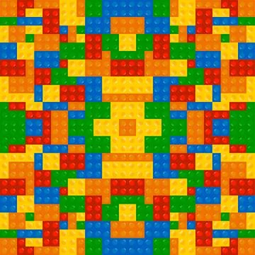 Colored Building Blocks Game Texture Ilustración de archivo