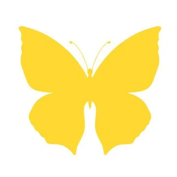 Colored Butterfly , vector illustration, icon. Stock Illustration