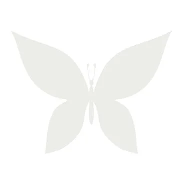 Colored Butterfly , vector illustration, icon. Stock Illustration