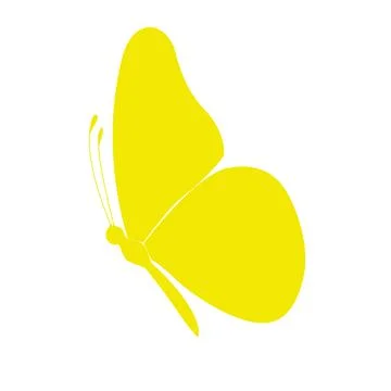 Colored Butterfly , vector illustration, icon. Stock Illustration