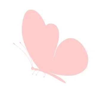 Colored Butterfly , vector illustration, icon. Stock Illustration