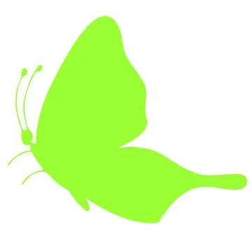 Colored Butterfly , vector illustration, icon. Stock Illustration
