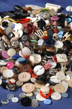 Colored buttons Stock Photos