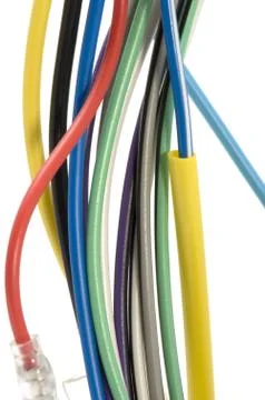 Colored cable Stock Photos