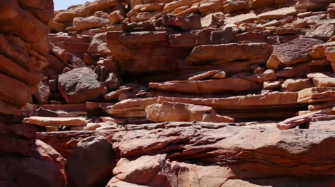 Colored Canyon Stock Footage 50529447