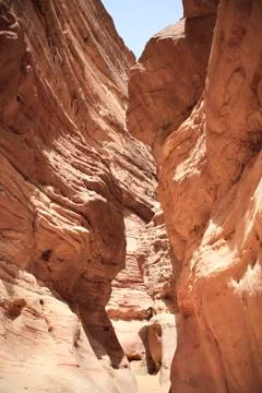 Colored Canyon. Stock Photos