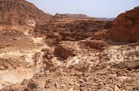 Colored Canyon. Foto stock