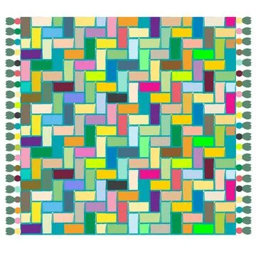 Colored carpet colored carpet, vector art illustration Copyright: xZoonar.... Stock Photos