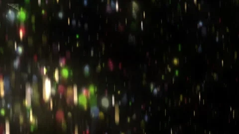 Colored cascade Stock Footage 273680390