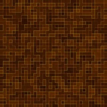 Colored ceramic stones. Abstract Smooth Brown Mosiac Texture abstract ceramic Stock Illustration