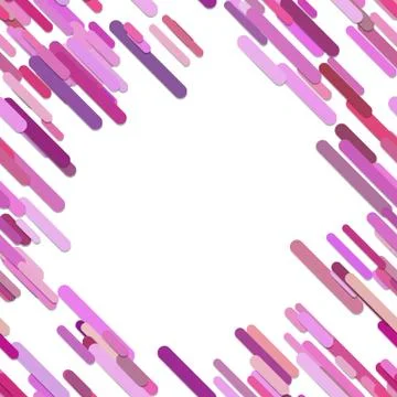 Colored chaotic rounded diagonal stripe pattern background Illustrazione stock