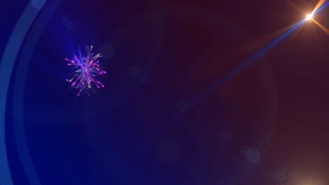 Colored Chopsticks with flares Stock Footage 88205305