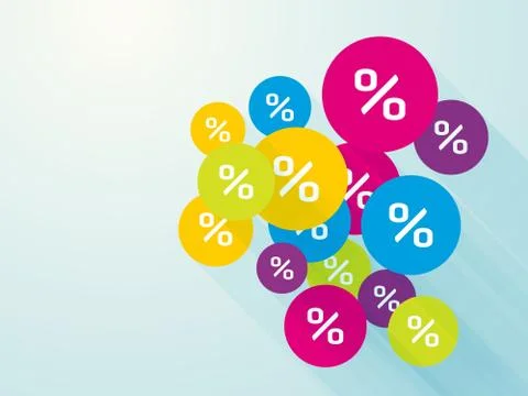 Colored circle markers discount Stock Illustration