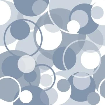 Colored circle seamless pattern Stock Illustration