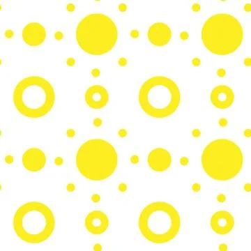 Colored Circle Seamless Pattern 스톡 일러스트