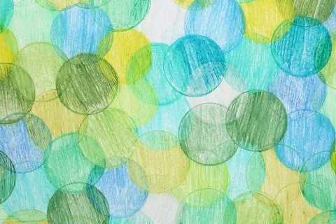 Colored circles background Stock Photos