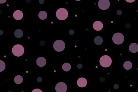 Colored circles in the form of abstraction. Selective focus. Stock Illustration