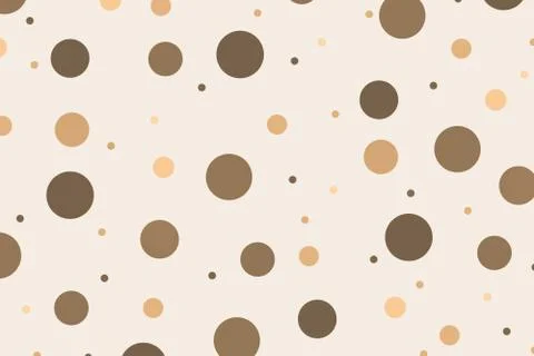 Colored circles in the form of abstraction. Selective focus. Stock Illustration