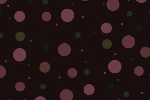 Colored circles in the form of abstraction. Selective focus. Stock Illustration