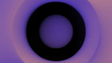 Colored Circles Gradient with Noise Lines Waves Rotation Motion Loop Background Stock Footage 148053180