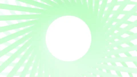 Colored circular pattern of ribbons. Rendering. Stock-Illustration