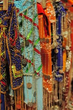 Colored clothes 스톡 사진