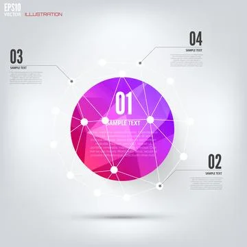 Colored cloud computing background with web icons. Social network. Mobile app Stock Illustration