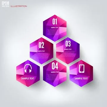 Colored cloud computing background with web icons. Social network. Mobile app Stock Illustration