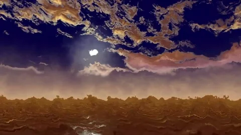 Colored clouds that are slowly changing 스톡 동영상 131697414