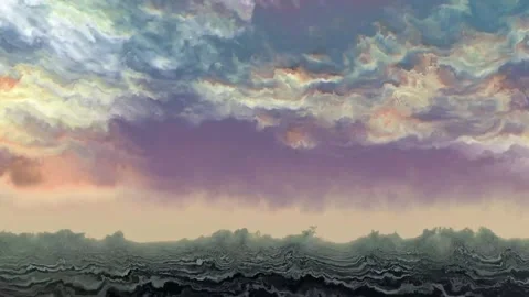 Colored clouds that are slowly changing 스톡 동영상 133815162