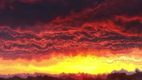 Colored clouds that are slowly changing 스톡 동영상 133815164