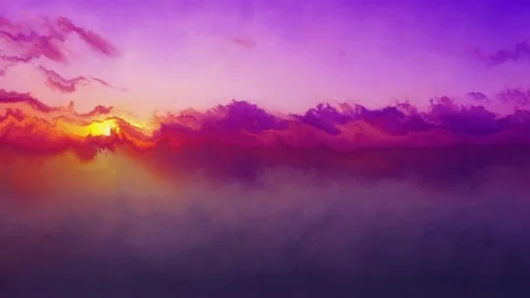 Colored clouds that are slowly changing 스톡 동영상 133815334