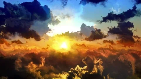 Colored clouds that are slowly changing 스톡 동영상 133815382