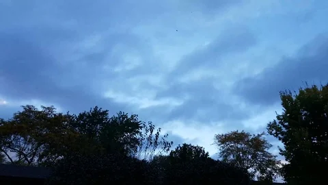 Colored clouds Stock Footage 96553125