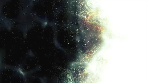 Colored clouds by light Stock Illustration