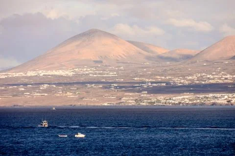Colored Clouds at Sunset Stock Photos