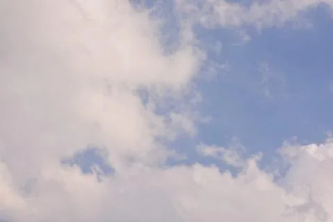 Colored Clouds at Sunset Stock Photos