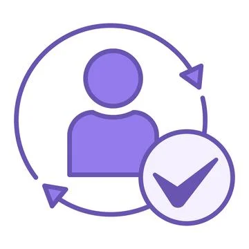 Colored Consistency Icon. Vector Illustration. Routine, Body Care, Fitness... Stock Illustration