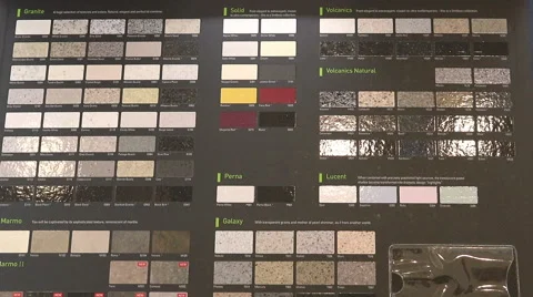 Colored copies of building materials Stock Footage 43863933