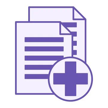 Colored Copy Icon. Vector Illustration. A Computer File Remains in a Direct.. Illustrazione stock