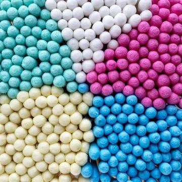 Colored cotton swabs Stock Photos