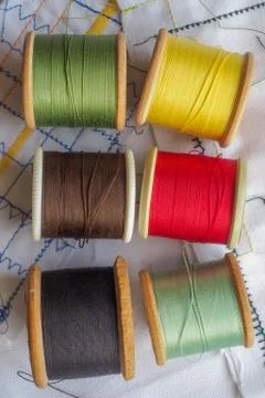 Colored Cottons Foto stock