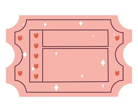 Colored coupon design Stock Illustration