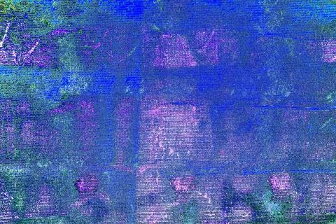 Colored covering building material, translucent fabric, changed color scheme, Stock Photos