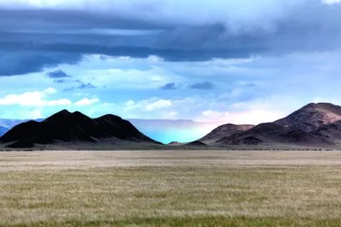 Colored desert Stock Photos